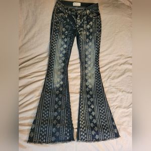 FREE PEOPLE Mantra Bali Flare Jeans [Rare]